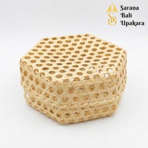 Anyaman Bambu Segi Enam